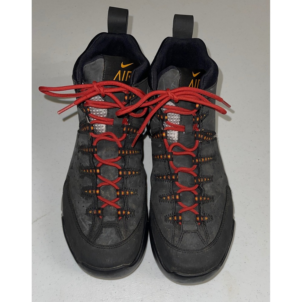 Nike ACG Air Mens Hiking Boots Black Grey Red 305313-071 Vintage 2004 Size 10.5